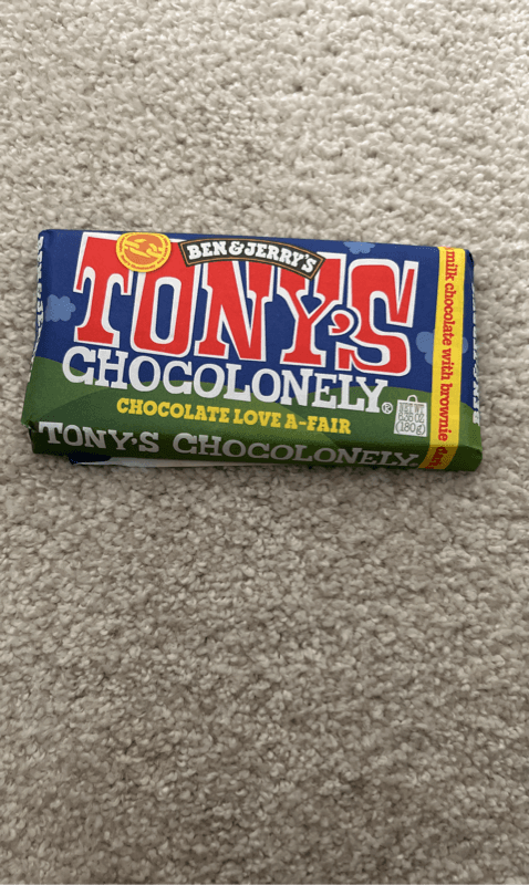 Ben & Jerry'S Tony'S Chocolonely Milk Chocolate Brownie Bar