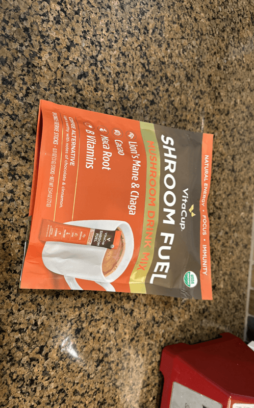Vitacup Shroom Fuel Mushroom Drink Mix Coffee Alternative