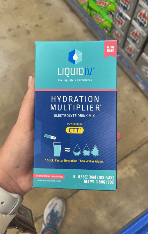 Liquid I.V. Hydration Multiplier Electrolyte Drink Mix Strawberry Lemonade