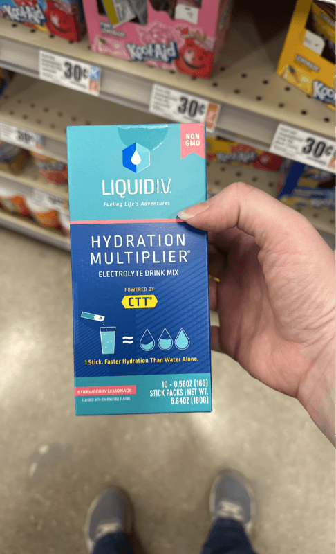 Liquid I.V. Hydration Multiplier Strawberry Lemonade Electrolyte Drink Mix 