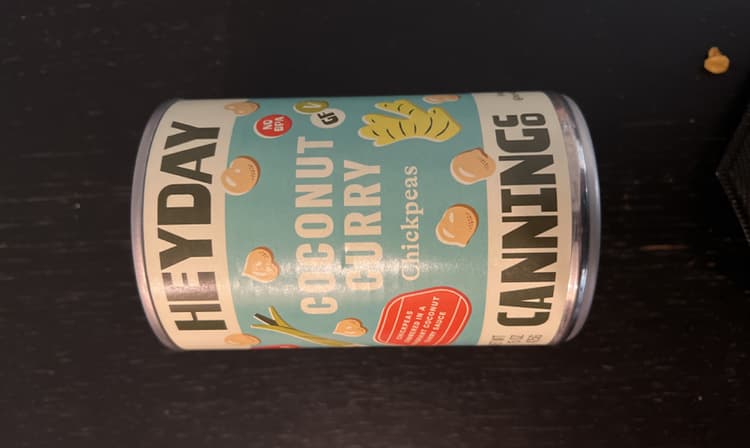 Heyday Canning Co Coconut Curry Chickpeas