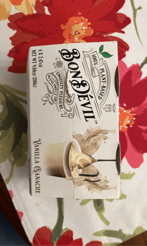 Bon Devil 100% Plant-Based Vanilla Ganache