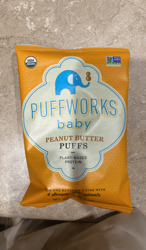 Puffworks Baby Peanut Butter Puffs