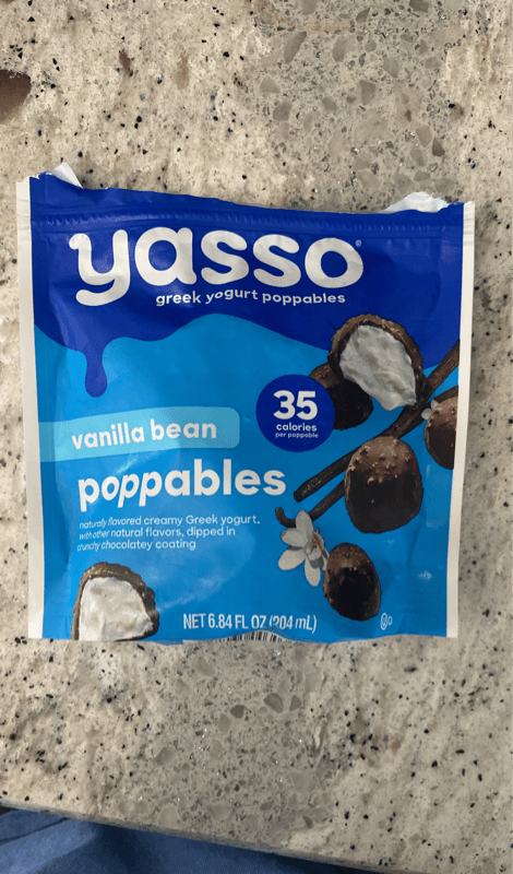 Yasso Vanilla Bean Greek Yogurt Poppables