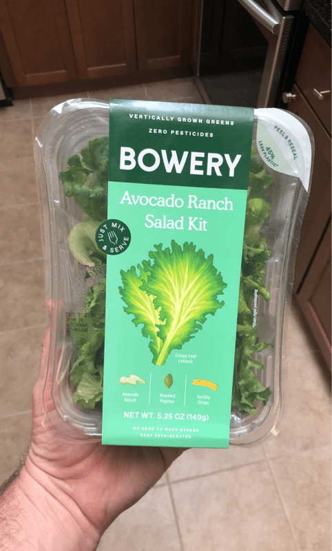Bowery Avocado Ranch Salad Kit