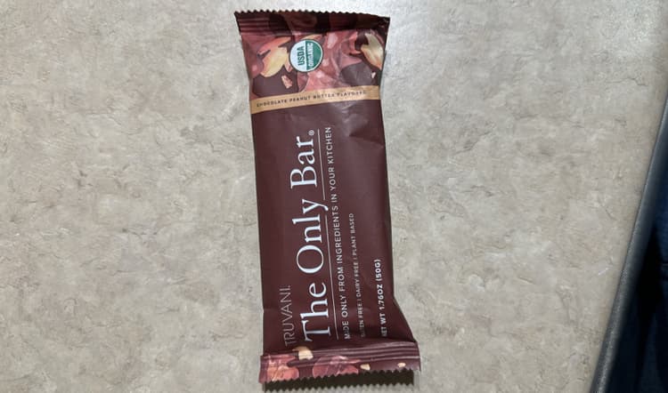 Truvani Chocolate Peanut Butter Flavored The Only Bar