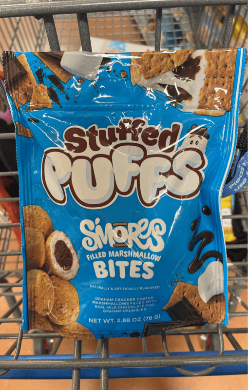 Stuffed Puffs S'Mores Filled Marshmallow Bites
