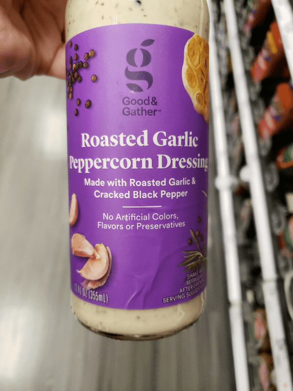 Good & Gather Roasted Garlic Peppercorn Dressing
