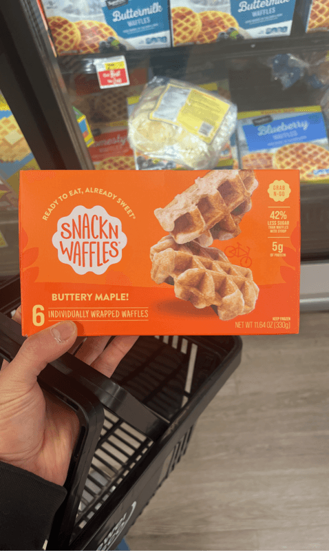 Snack'N Waffles Buttery Maple