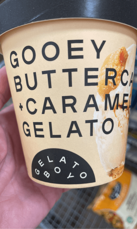 Gelato Boy Gooey Buttercake + Caramel Gelato