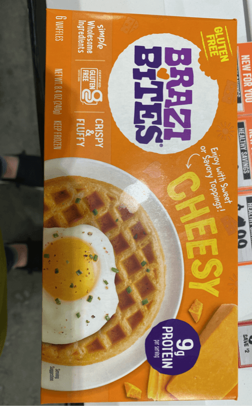 Brazi Bites Cheesy Crispy & Fluffy Waffles