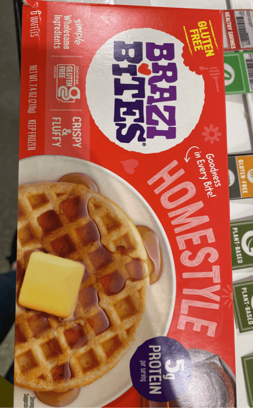 Brazi Bites Homestyle Crispy & Fluffy Waffles