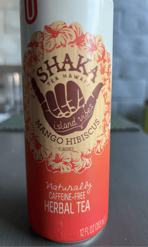 Shaka Tea Hawaii Mango Hibiscus Flavored Herbal Tea