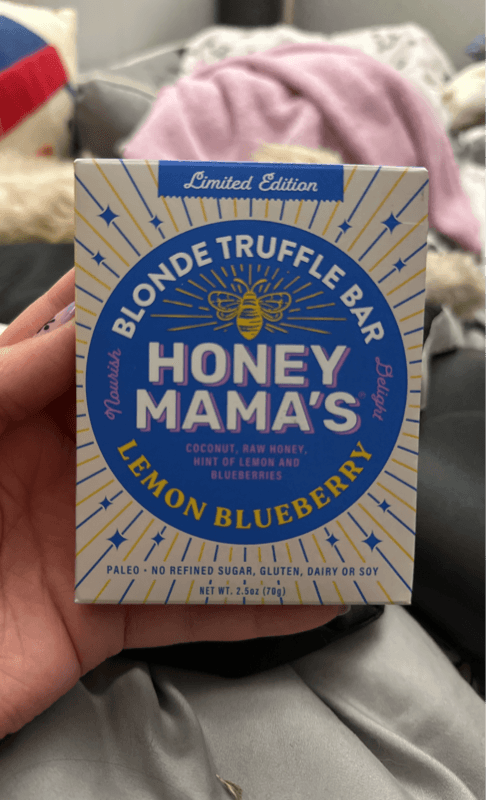 Honey Mama'S Lemon Blueberry Blonde Truffle Bar
