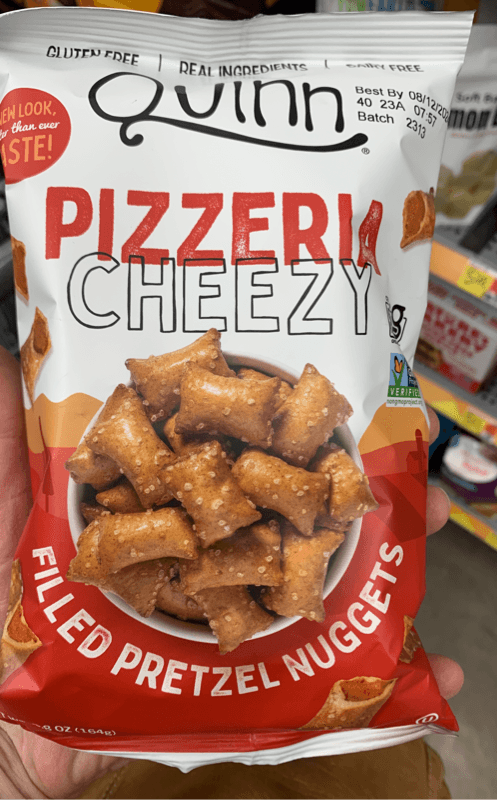 Quinn Pizzeria Cheezy Filled Pretzel Nuggets