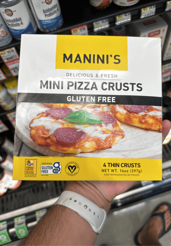 Manini'S Gluten Free Mini Pizza Crusts