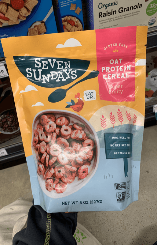 Seven Sundays Oat Protein Cereal Super Fruity