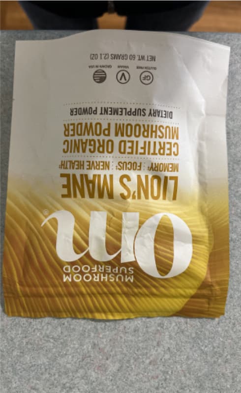 Om Lion'S Mane Mushroom Superfood Powder