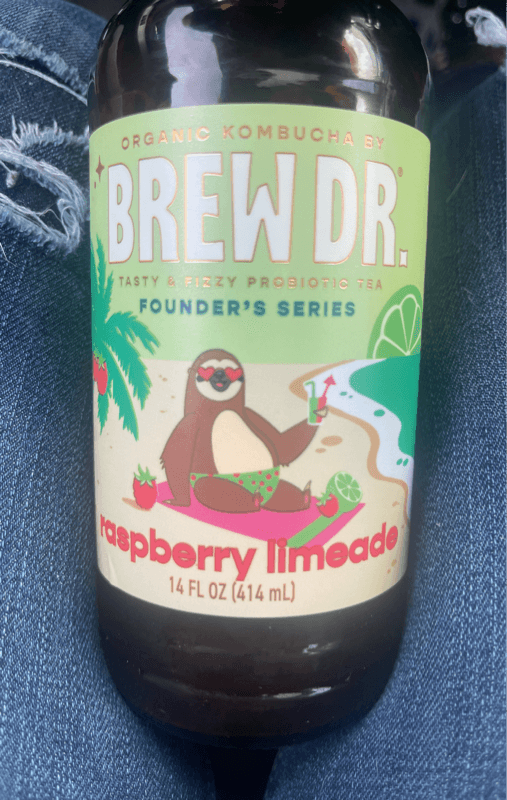 Brew Dr. Organic Kombucha Raspberry Limeade