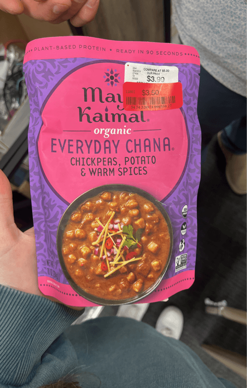 Maya Kaimal Organic Everyday Chana Chickpeas, Potato & Warm Spices