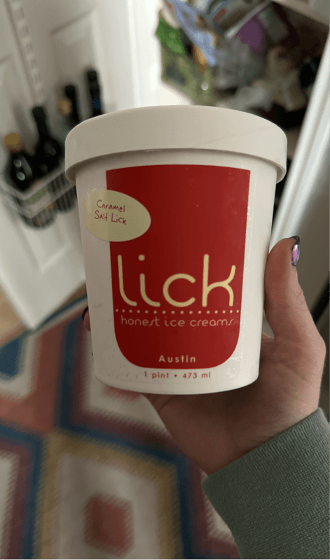 Lick Honest Ice Creams Caramel Salt Lick