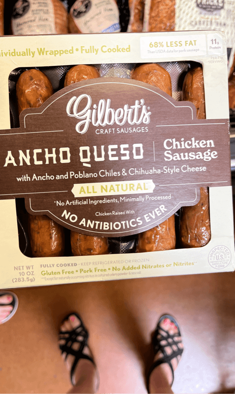 Gilbert'S Ancho Queso Chicken Sausage
