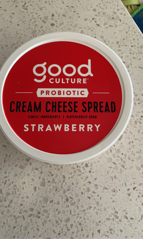 Good Culture Probiotic Cream Cheese Spread Strawberry
