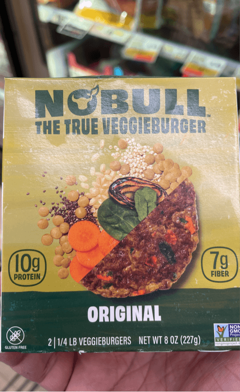 Nobull Burger, The True Veggieburger
