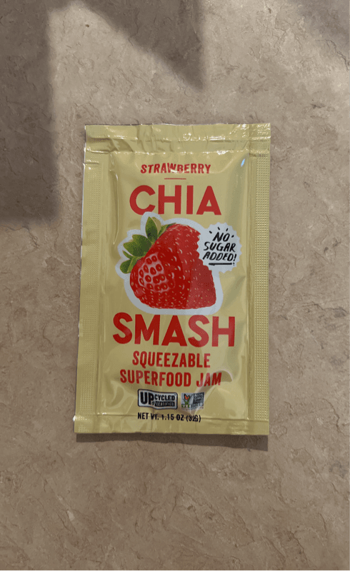 Strawberry Chia Smash Squeezable Superfood Jam