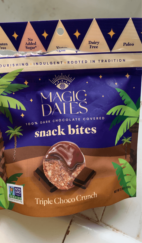Magic Dates Triple Choco Crunch Snack Bites