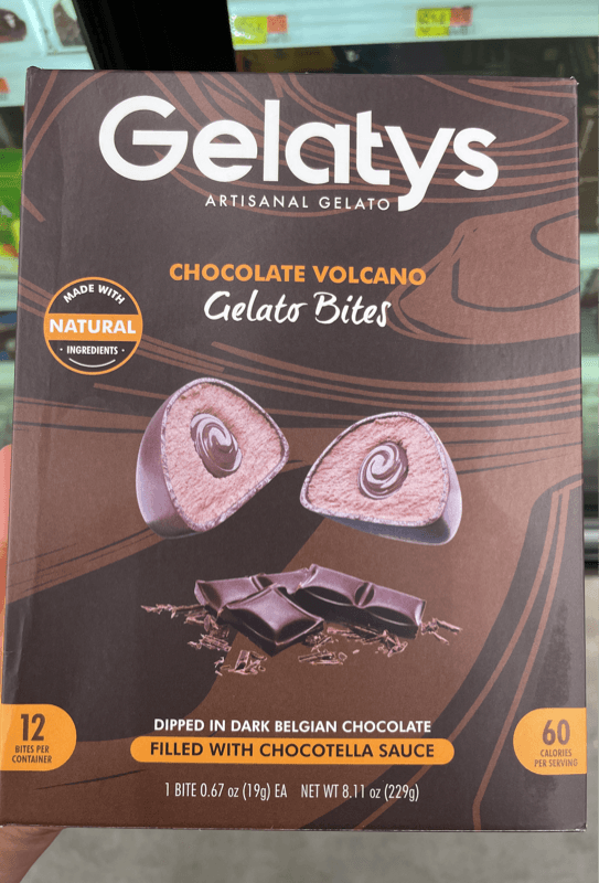Gelatys Artisanal Gelato Chocolate Volcano Gelato Bites
