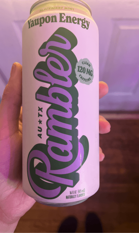Ramble Yaupon Energy Drink