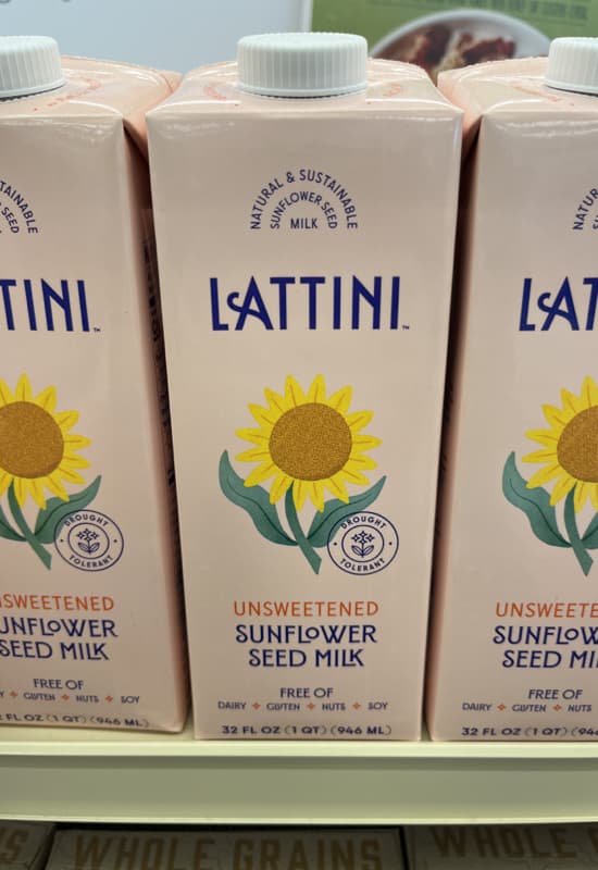 Lattini Unsweetened Sunflower Seed Milk