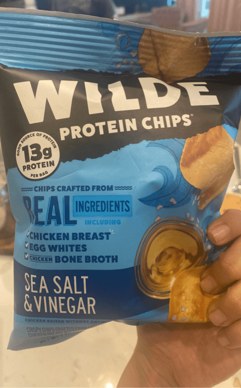 Wilde Sea Salt & Vinegar Protein Chips