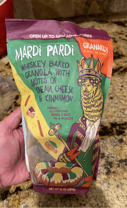 Granarly Mardi Pardi Whiskey Baked Granola With Notes Of Cream Cheese & Cinnamon