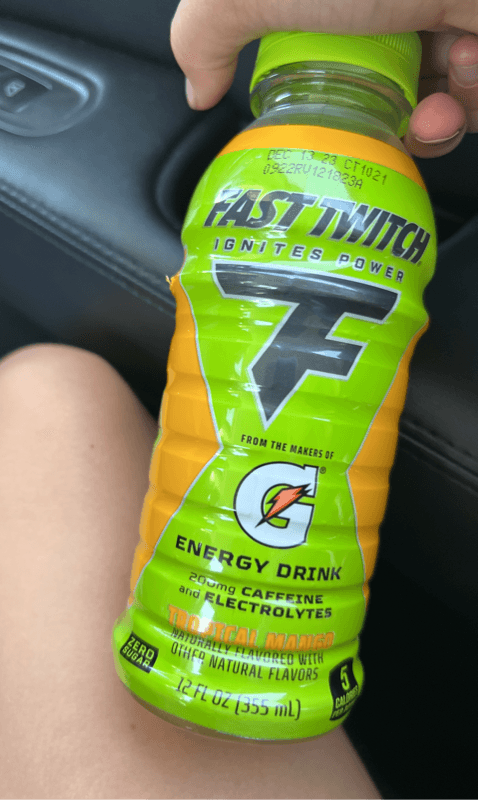 Fast Twitch Tropical Mango Flavored Energy Drink