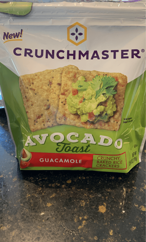 Crunchmaster Avocado Toast Guacamole