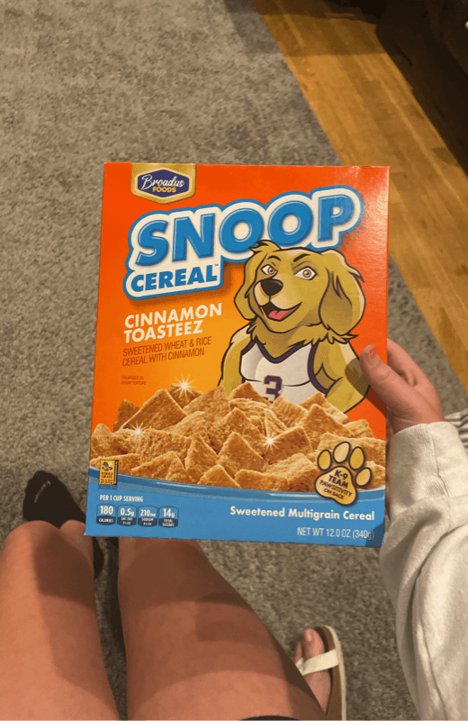 Broadus Foods Snoop Cereal Cinnamon Toasteez