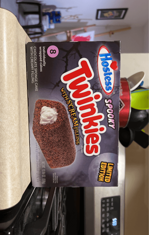 Hostess Limited Edition Spooky Twinkies With S'Cream Filling