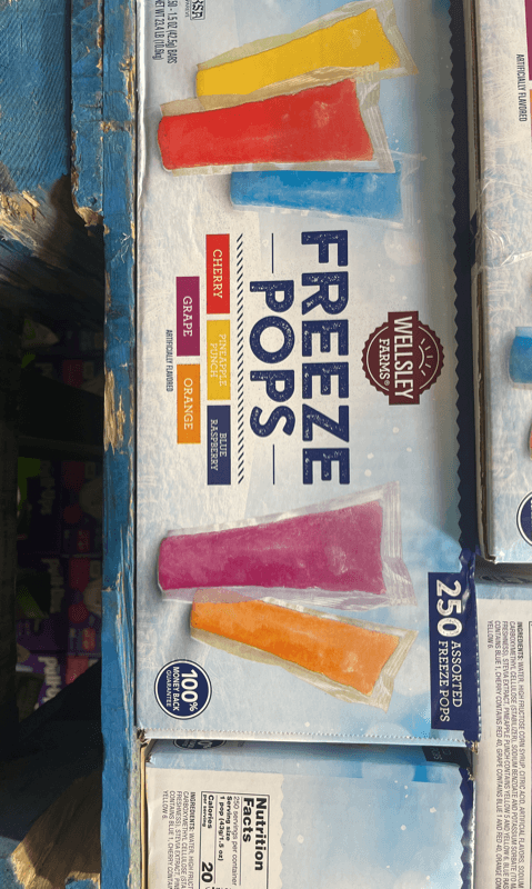 Wellsley Farms Freeze Pops
