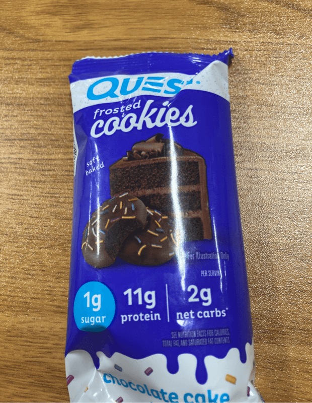 Quest Frosted Cookies Chocolate Cake