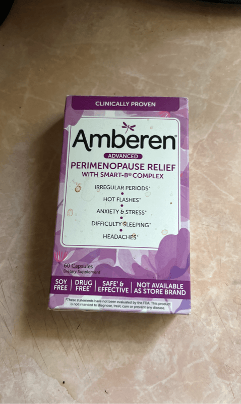 Amberen Advanced Perimenopause Relief 60 Capsules