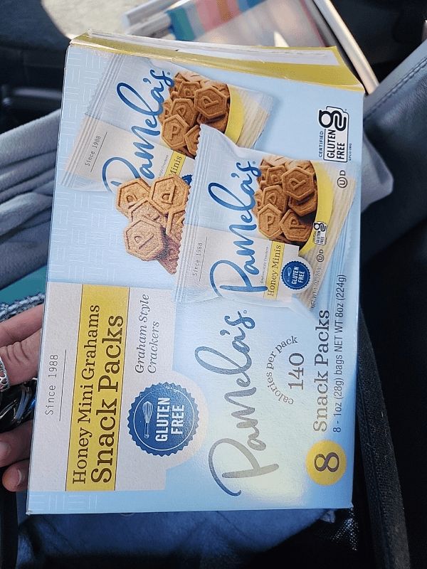 Pamela'S Honey Mini Grahams Snack