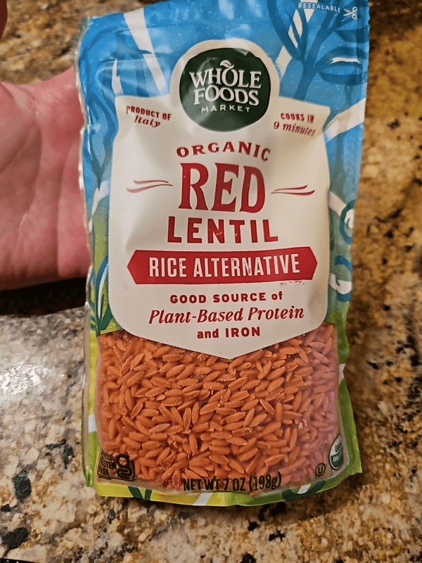 Whole Foods Market Organic Red Lentil