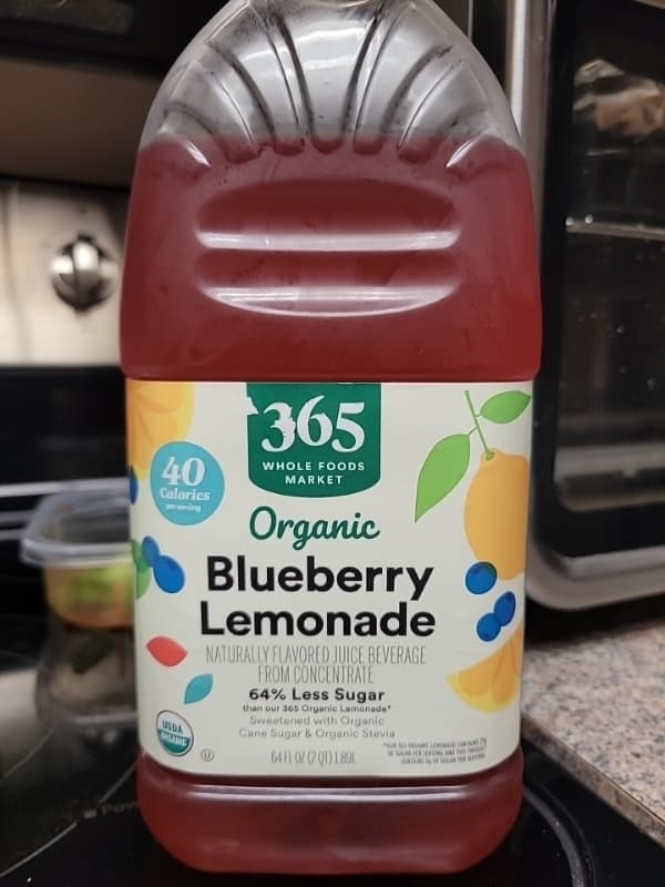 365 Whole Foods Market Organic Blueberry Lemonade