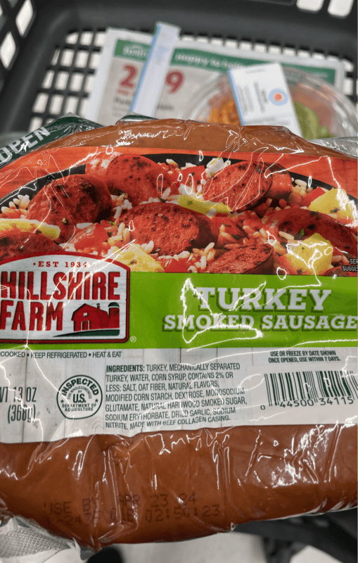 Hillshire farms outlet turkey sausage