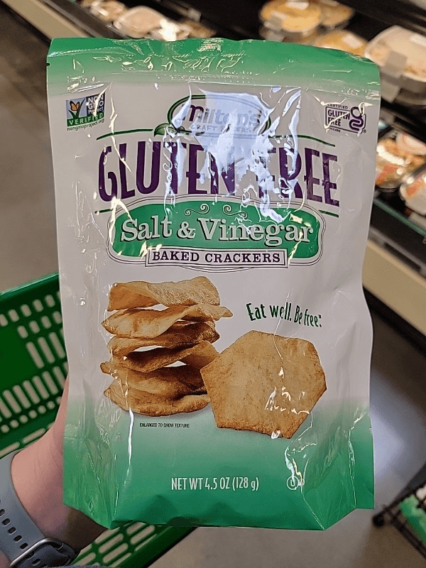 Milton'S Gluten Free Salt & Vinegar Bake Crackers