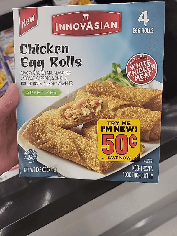 Innovasian Chicken Egg Rolls