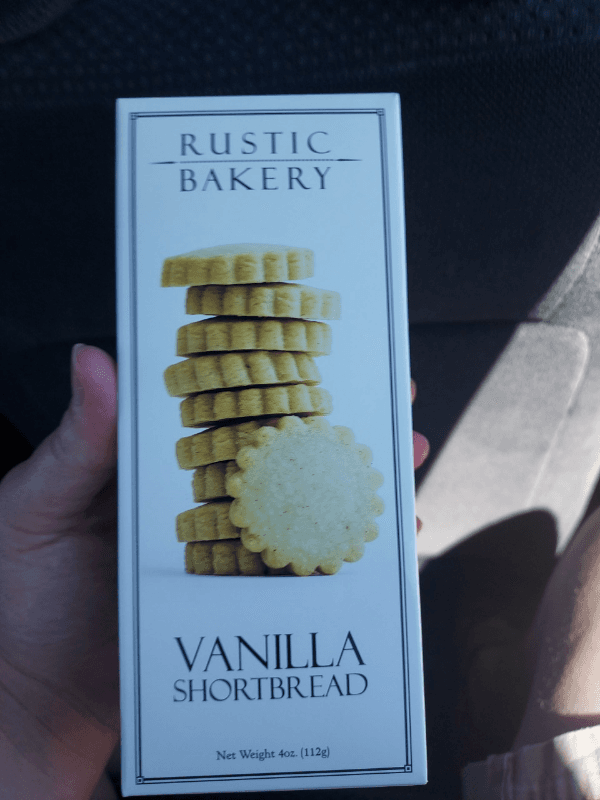 Rustic Bakery Vanilla Shortbread