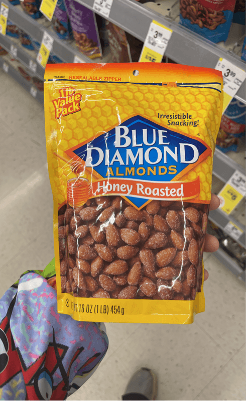 Blue Diamond Honey Roasted Almonds